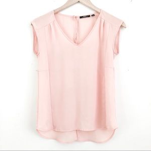MEXX Blush pink Cap sleeve Blouse